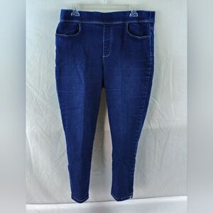 Gloria Vanderbilt Women's Dark Blue Skinny Capri Jeans